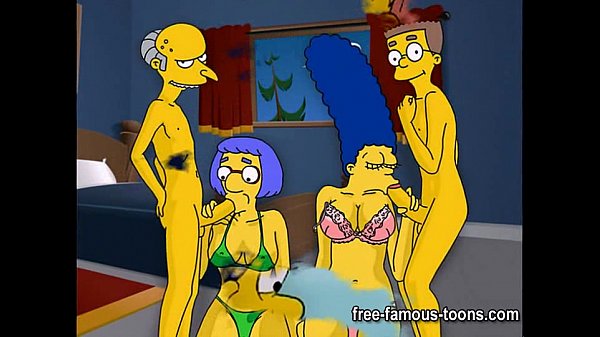 Simpsons hentai hard orgy